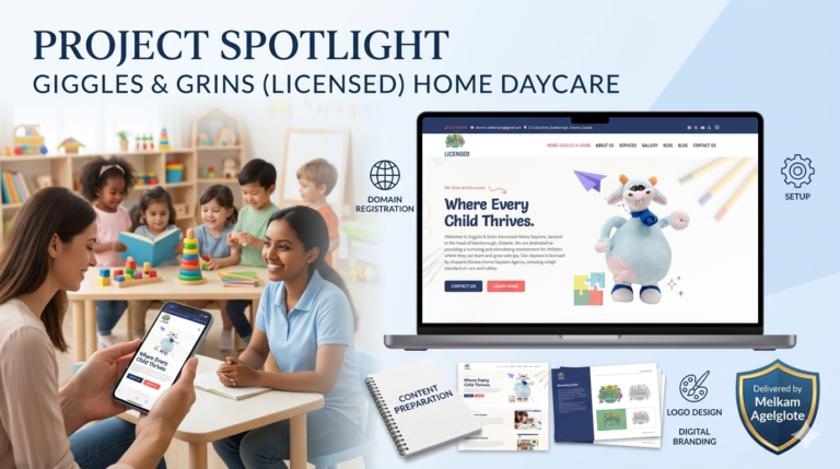 Building a Strong Digital Presence for Giggles & Grins Home Daycare